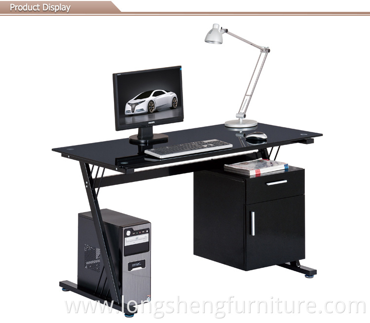 Hot sale cheap wooden big lots computer desk/vertical computer desk from foshan furniture market